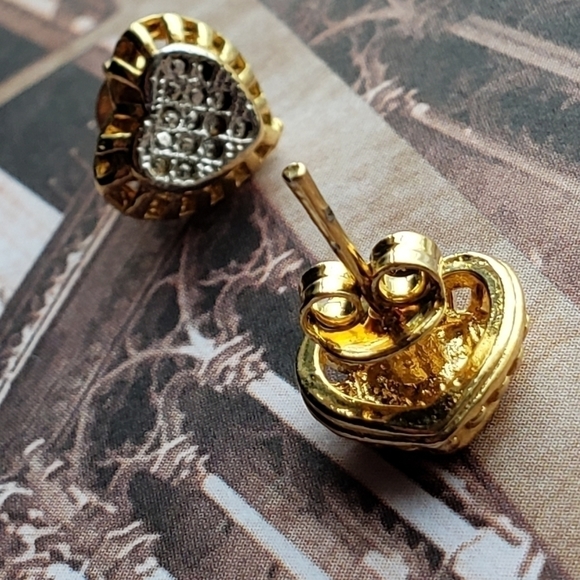 Hearts shaped earrings - Picture 4 of 8